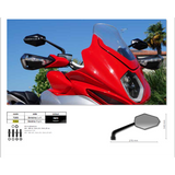 www.moto-science.com, the king of motorcycle mirrors, hb7777@gmail.com,