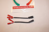DUCATI 2 wire connectors "black version" male - Pair